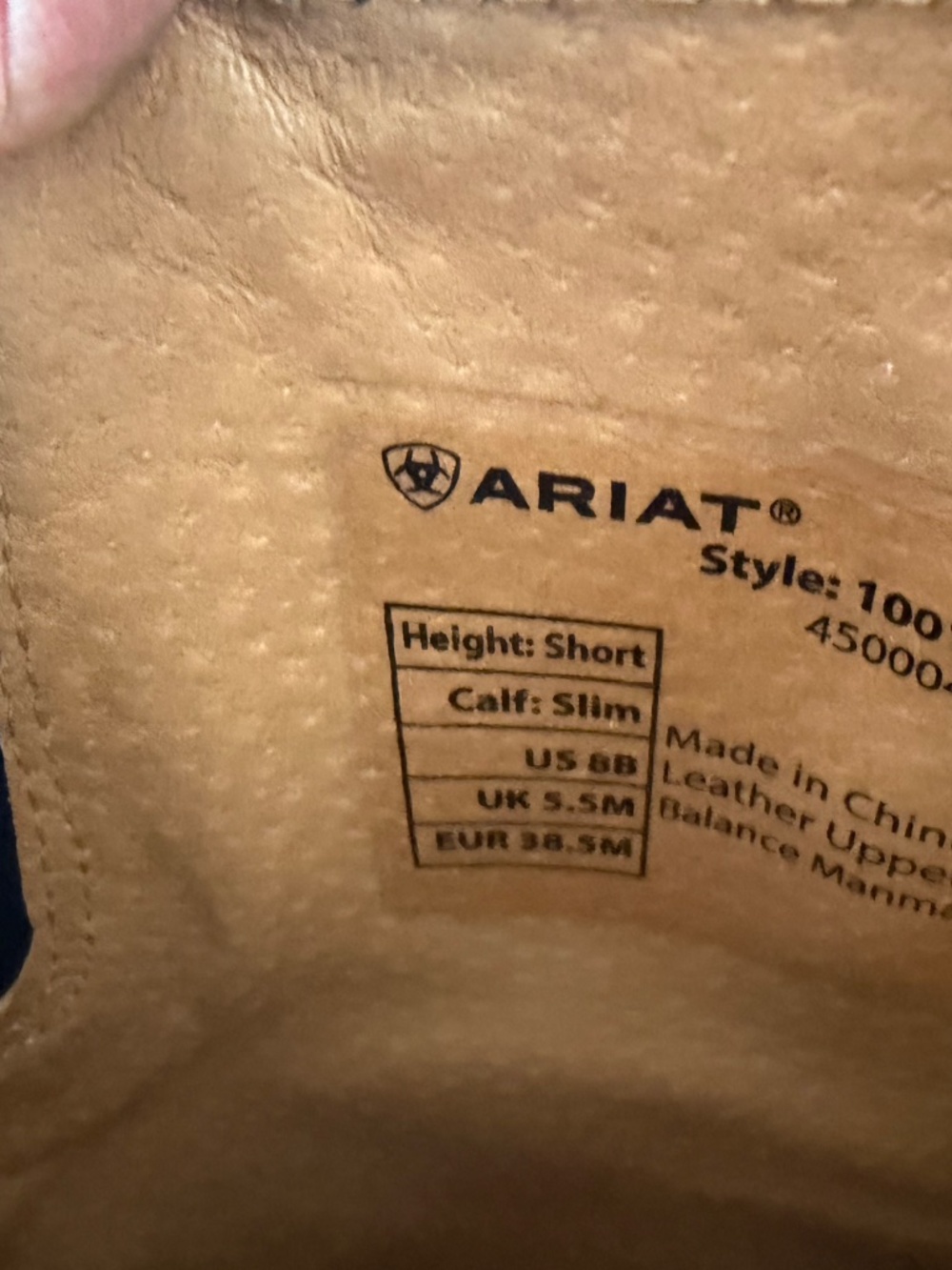 Arita Tall Riding Boot - Picture 4 of 4